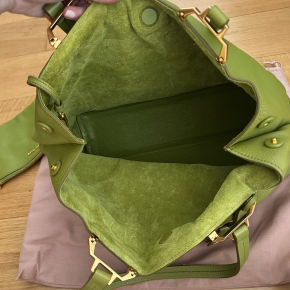 Miu Miu Leather Tote - Picture 2 of 8